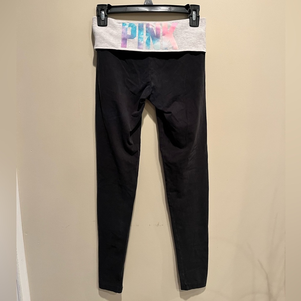 PINK Victoria’s Secret Foldover Yoga Leggings
